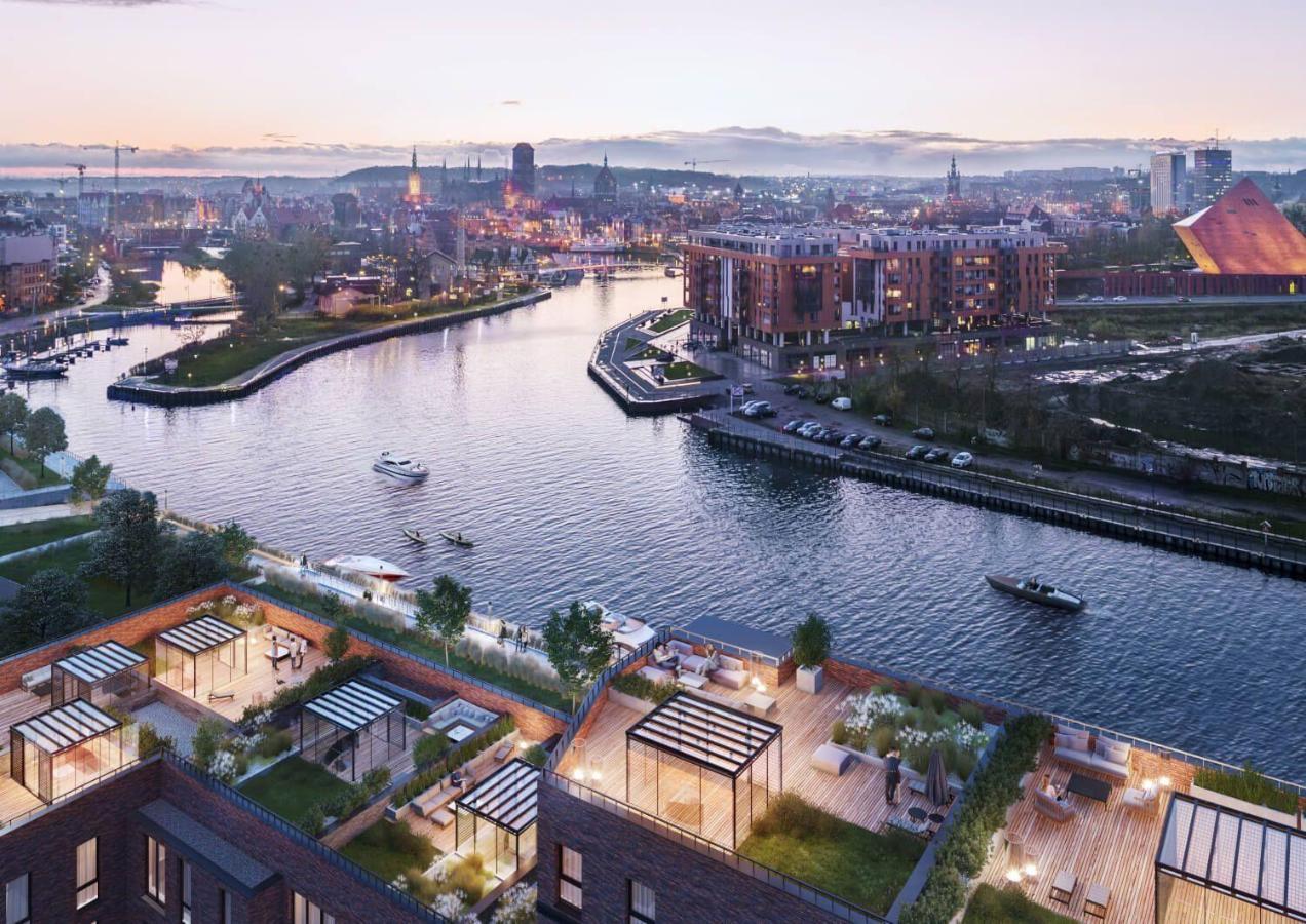 Riverside Apartments Nadmotlawie - Gym & Sauna, Free Parking Gdańsk Zewnętrze zdjęcie
